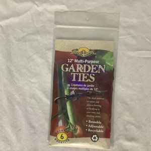 6” Multi-Purpose Garden Ties 10pk