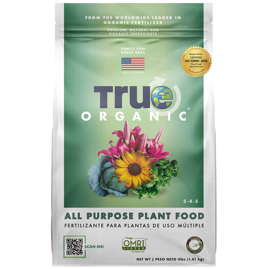 All Purpose Plant Food 4# True Organic