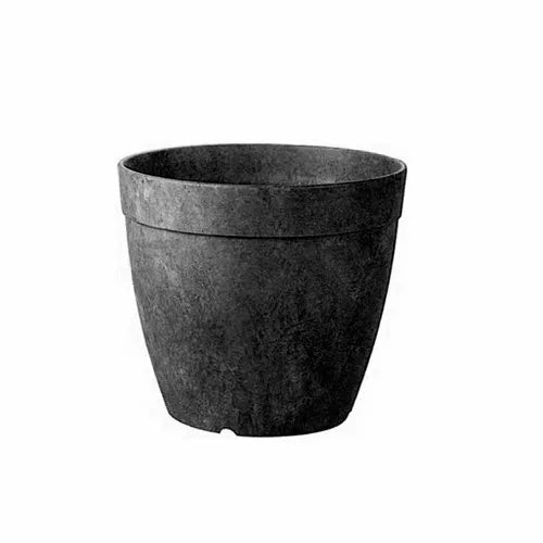 ArtStone Planter Dolce Pot 10" Black Novelty