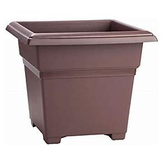 ArtStone Novelty 18” Countryside Flowerbox Tub - Brown