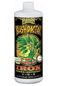 BushDoctor Liquid Iron Qt FoxFarm