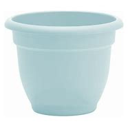 Ariana W/ Grid Planter 6" Misty Blue Bloem