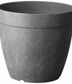 ArtStone Planter Dolce Pot 10" Grey Novelty