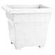 ArtStone Novelty 14” Countryside Flowerbox Tub - white