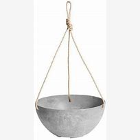 ARTSTONE HANG BOWL GRY 5/10"